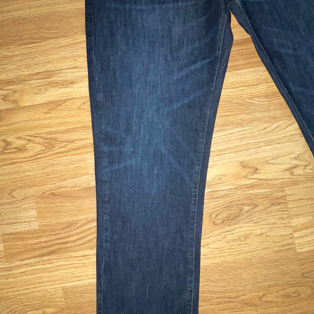 Lucky Brand Men’s 410 Athletic Slim Size 40x30 Dark Blue Excellent Condition - Picture 7 of 16